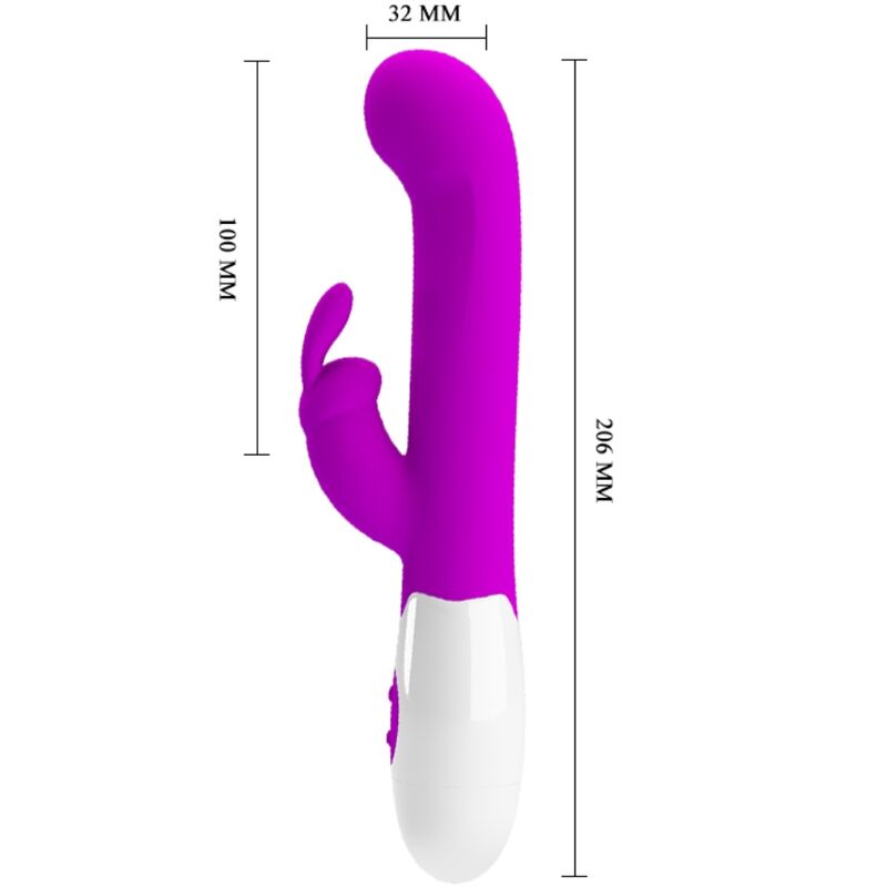 PRETTY LOVE - CENTAUR VIBRATOR RABBIT 30 MODOS DE VIBRAÇÃO ROXO - Image 3