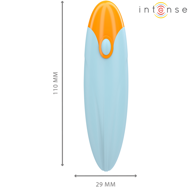 INTENSE - MIKE VIBRATING BULLET 10 VIBRAÇÕES AZUL - Image 4