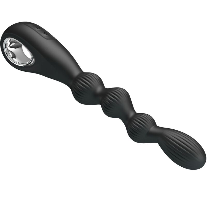PRETTY LOVE - FEDERER VIBRADOR ANAL 12 VIBRAÇÕES PRETO - Image 3