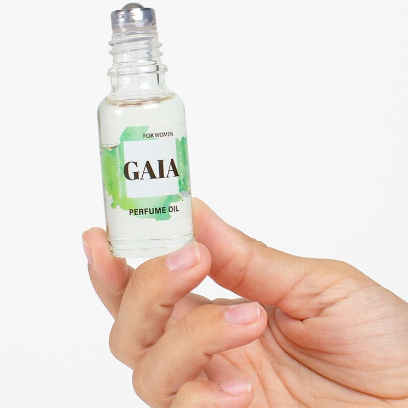 SECRETPLAY - GAIA PERFUME NATURAL FEROMONAS EM ÓLEO PARA MULHERES 20 ML - Image 3