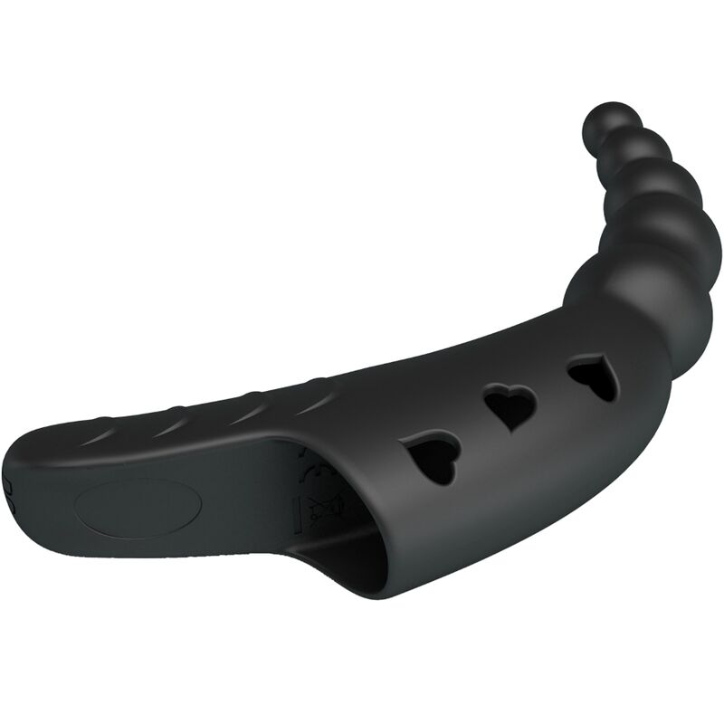 PRETTY LOVE - VIBRADOR DE DEDO JORDIN 10 VIBRAÇÕES PRETO - Image 4