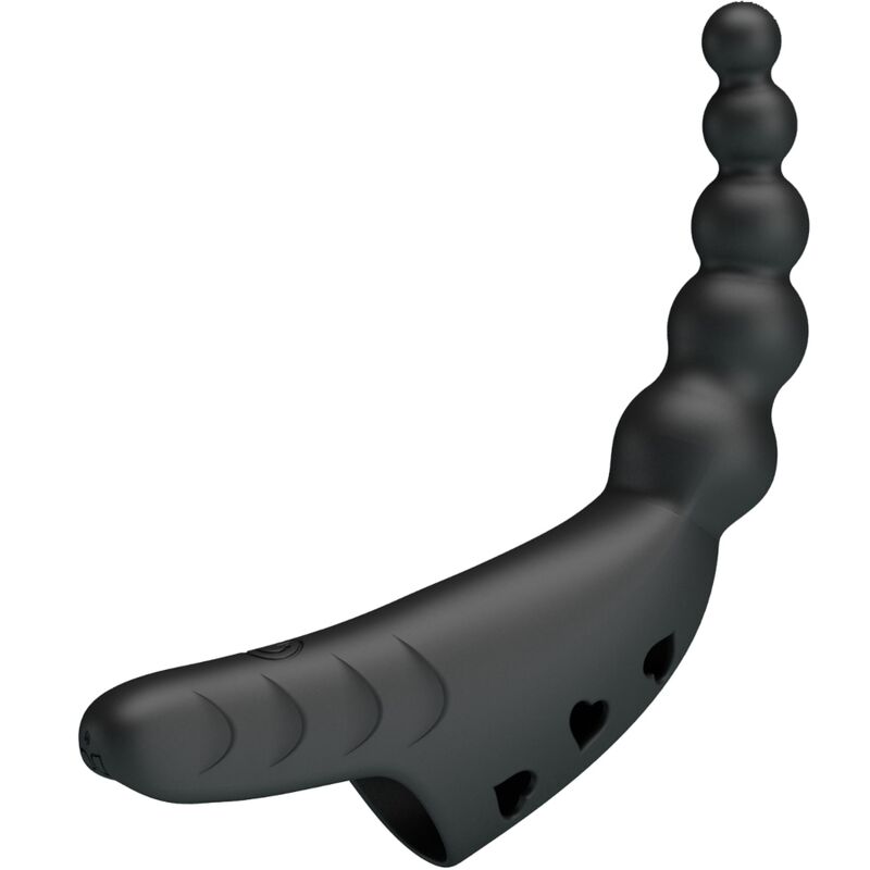 PRETTY LOVE - VIBRADOR DE DEDO JORDIN 10 VIBRAÇÕES PRETO - Image 3