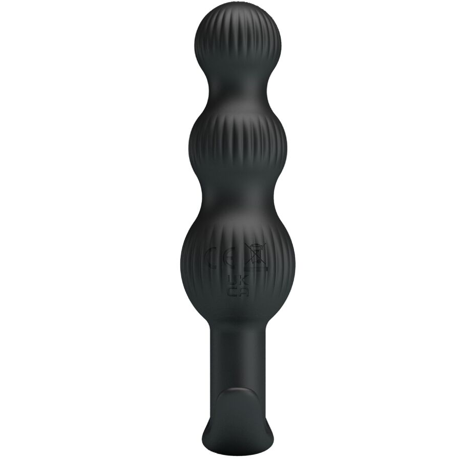 PRETTY LOVE - VIBRADOR ANAL SIDNEY 10 VIBRAÇÕES PRETO - Image 3