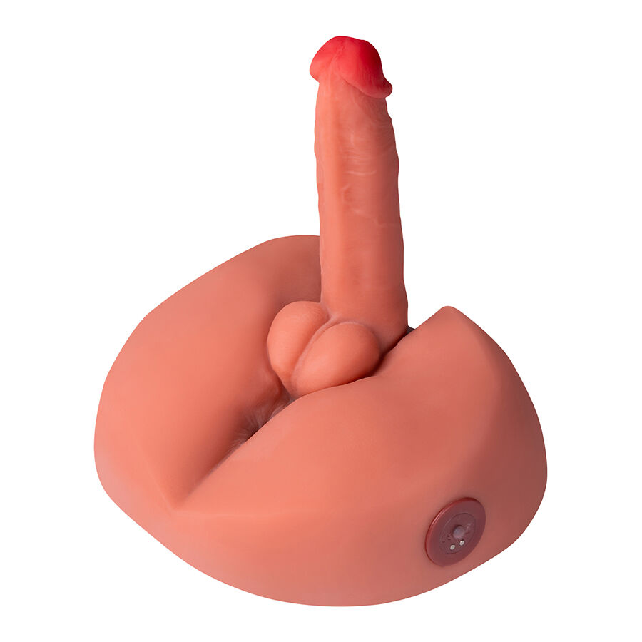 XISE - MASTURBADOR REALISTA COM VIBRAÇÃO EM FORMATO DE MEL, 25 CM - Image 2