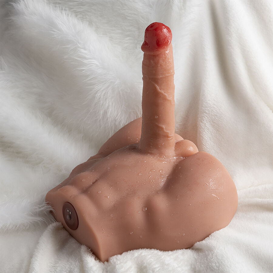 XISE - PEEL DILDO ASS DILDO REALISTA MASTURBADOR POSIÇÃO FRONTAL COM EMPURRAÇÃO 17,5 CM - Image 5