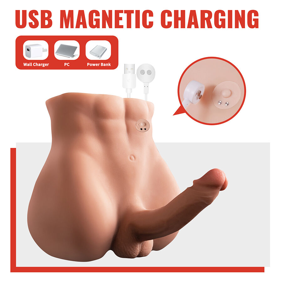 XISE - BERTLETT DILDO ASS DILDO REALISTA E MASTURBADOR ANUS POSIÇÃO FRONTAL COM EMPURRAÇÃO 18 CM - Image 2