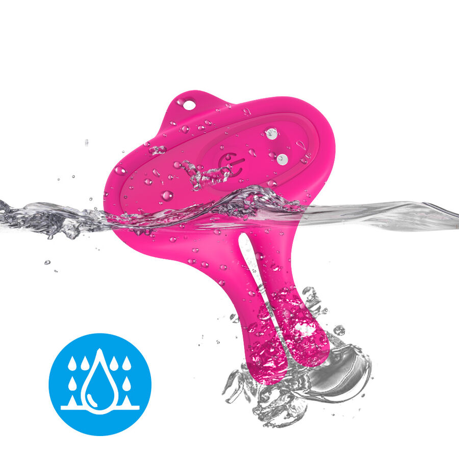 ARMONY - GRAMPOS MAGNÉTICOS DE MAMILOS COM VIBRAÇÃO EM FORMA DE COELHO ROSA - Image 4