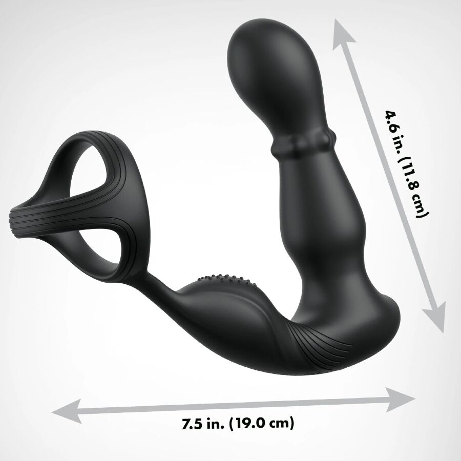 COLEÇÃO ANAL FANTASY ELITE - ANEL ANAL VIBRANTE E MASSAGEADOR COM CONTROLE REMOTO - Image 4