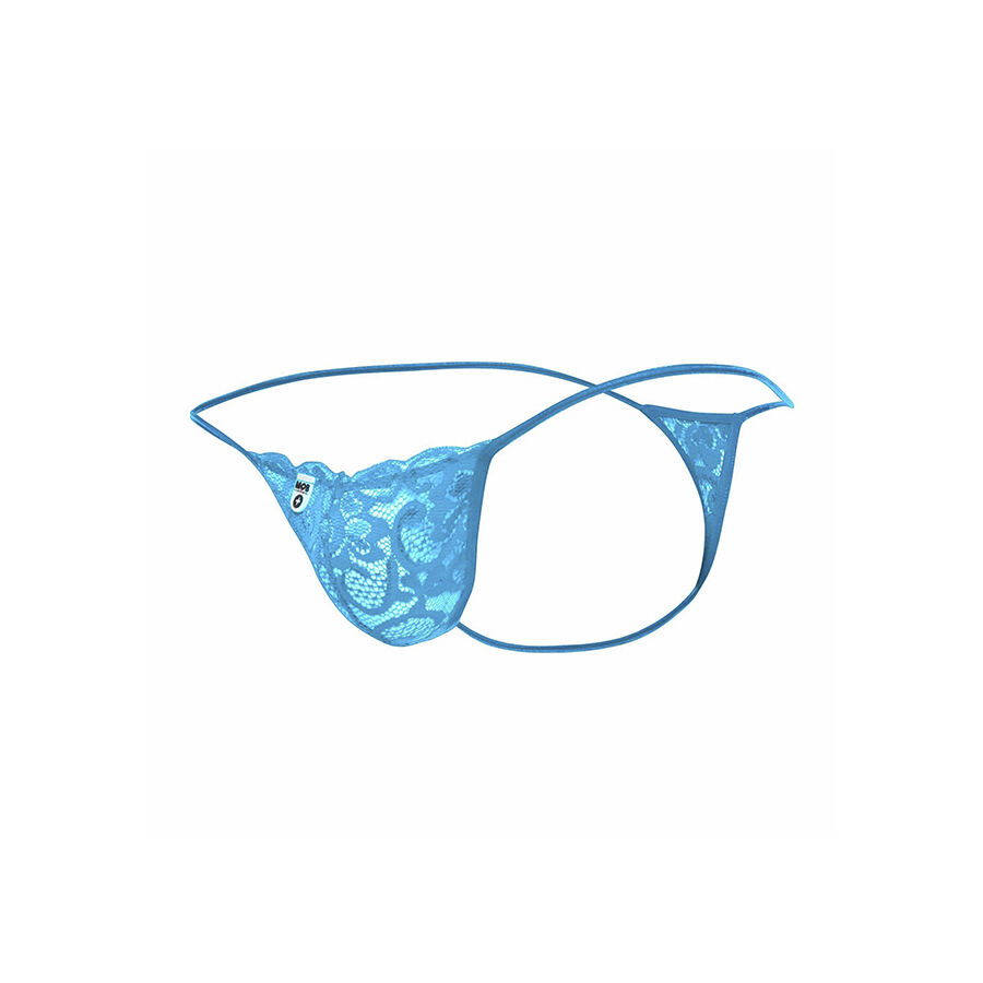 MOB - TANGA DE ENCAJE AQUA TALLA S/M - Image 5