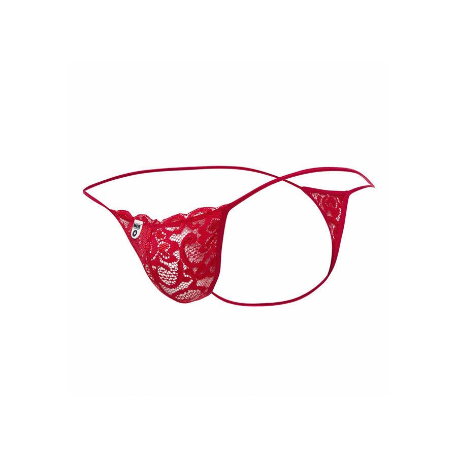 MOB - TANGA DE ENCAJE ROJO TALLA S/M - Image 4