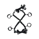 CALEXOTICS - SCANDAL CONJUNTO DE BRAÇADEIRAS DE CAMA CRUZADA
