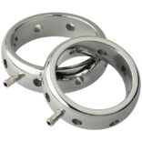 ELECTRASTIM - ANEL PENIANO ELETROMAGNÉTICO DE METAL PRESTIGE 42 MM