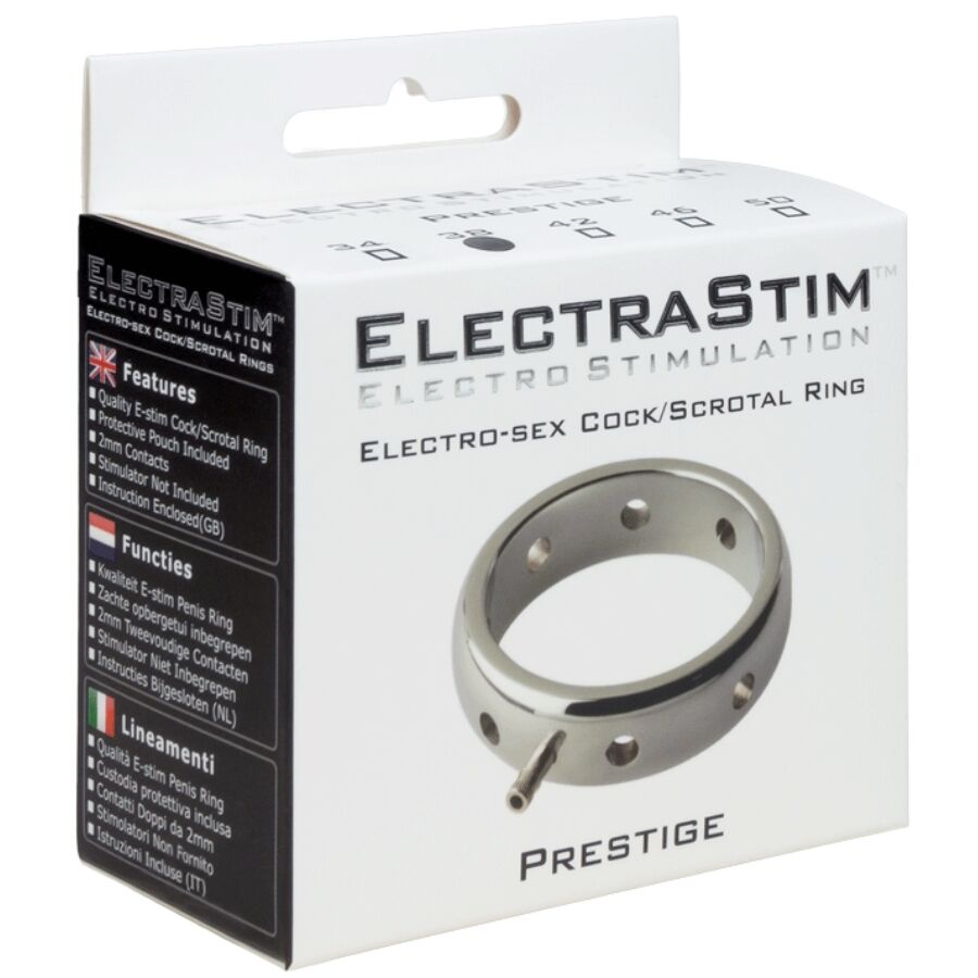 ELECTRASTIM - ANEL PENIANO ELETROMAGNÉTICO DE METAL PRESTIGE 50 MM - Image 4