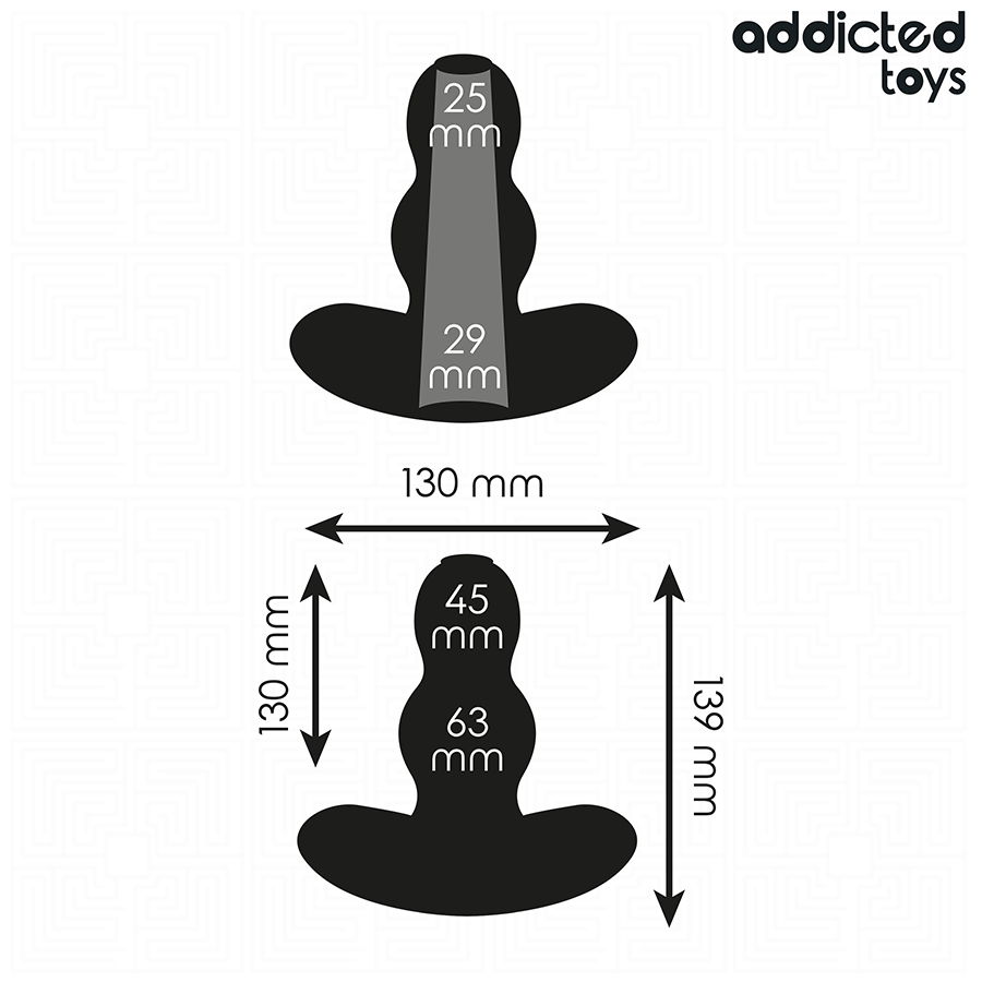 ADDICTED TOYS - PLUG ANAL OCO TAMANHO XL 13,9 CM - Image 4