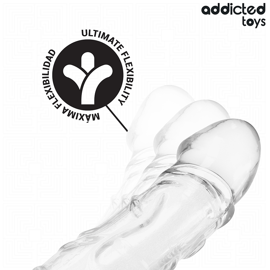 ADDICTED TOYS - EXTENSÃO DE PÊNIS TRANSPARENTE 27 CM - Image 5
