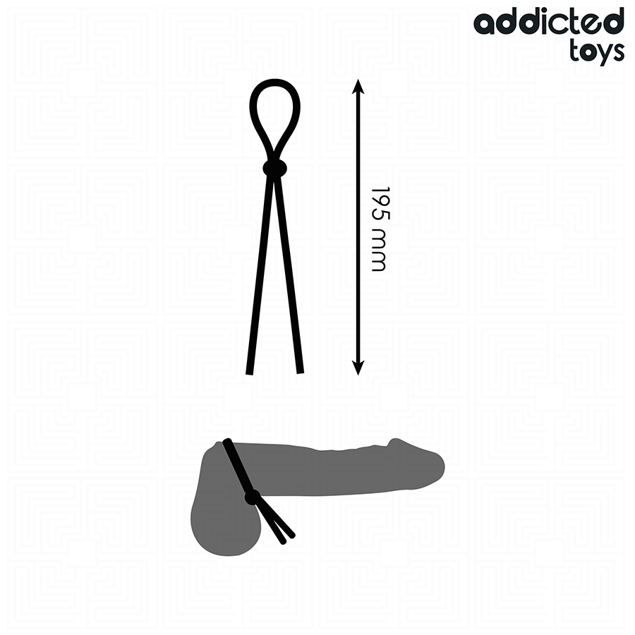 ADDICTED TOYS - CORDA DE SILICONE PARA O PÊNIS DE ALÇA ÚNICA - Image 4