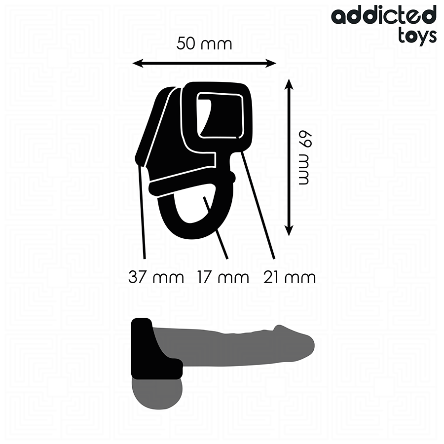 ADDICTED TOYS - ANEL DE GAIOLA PARA PÊNIS - Image 4