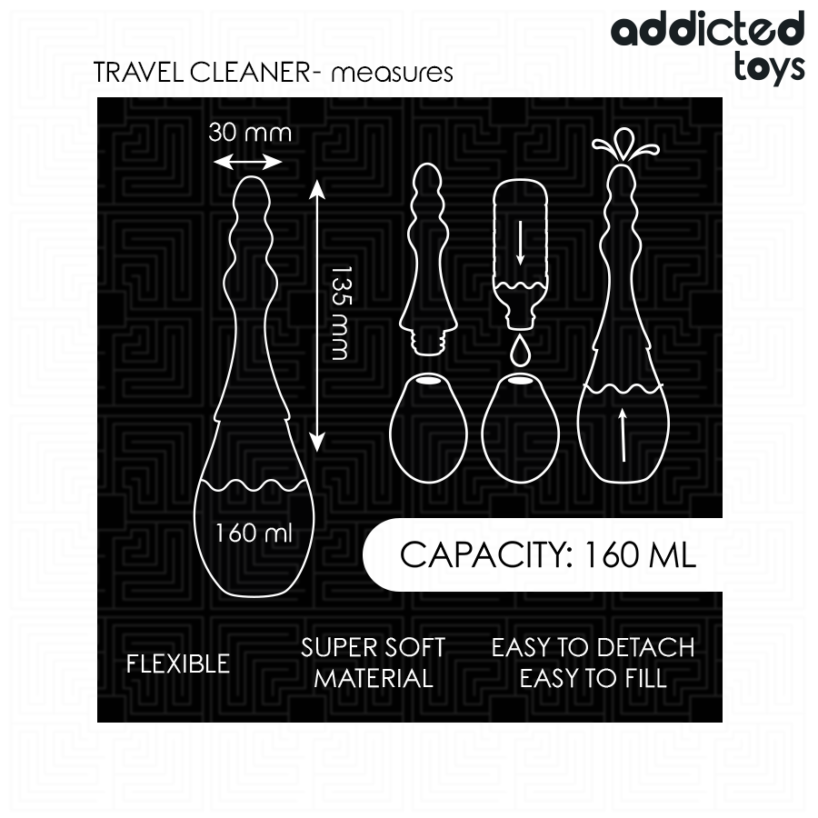 ADDICTED TOYS - LIMPADOR DE VIAGEM MODELO 4 - Image 5