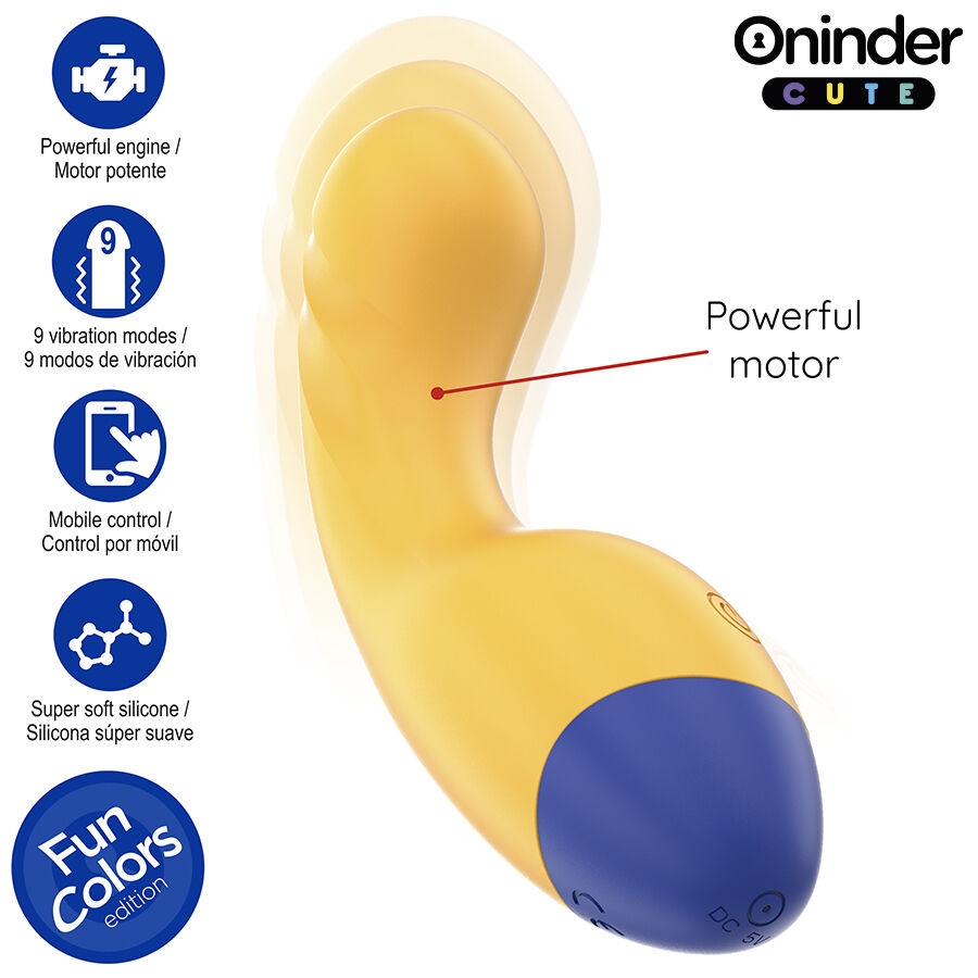 ONINDER CUTE - LOVE BUDDY MASTER VIBRADOR DE PONTO G - APLICATIVO MUNDIAL GRATUITO - Image 4