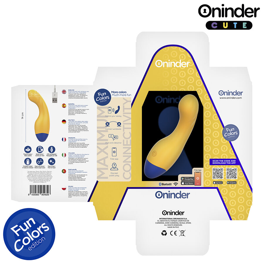 ONINDER CUTE - LOVE BUDDY MASTER VIBRADOR DE PONTO G - APLICATIVO MUNDIAL GRATUITO - Image 5