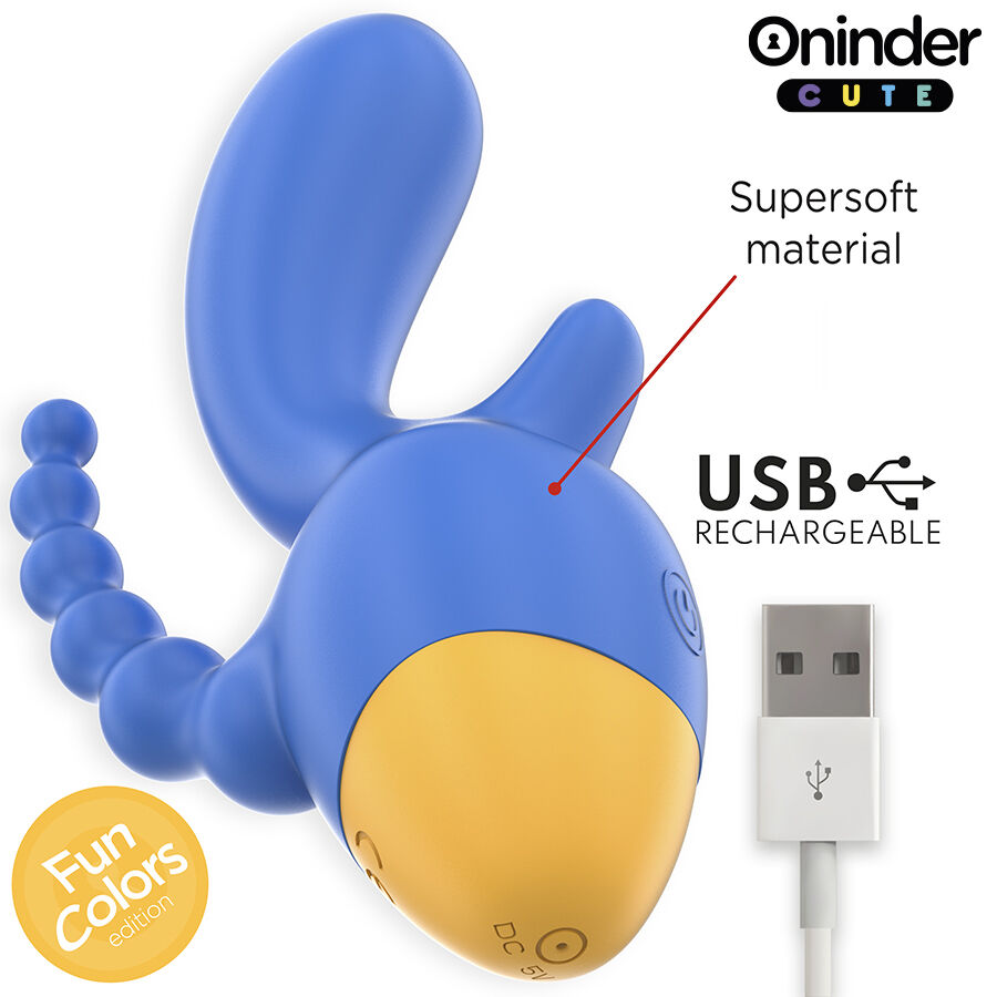 ONINDER CUTE - LOVE 3 SOME VIBRADOR TRIPLO - APLICATIVO MUNDIAL GRATUITO - Image 5