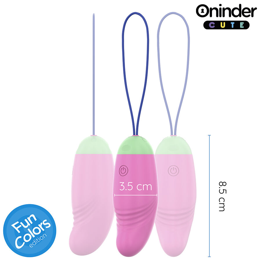 ONINDER CUTE - OVO VIBRO-GIRATÓRIO LOVE PLEASURE 360 SILICONE - APLICATIVO MUNDIAL GRATUITO - Image 4