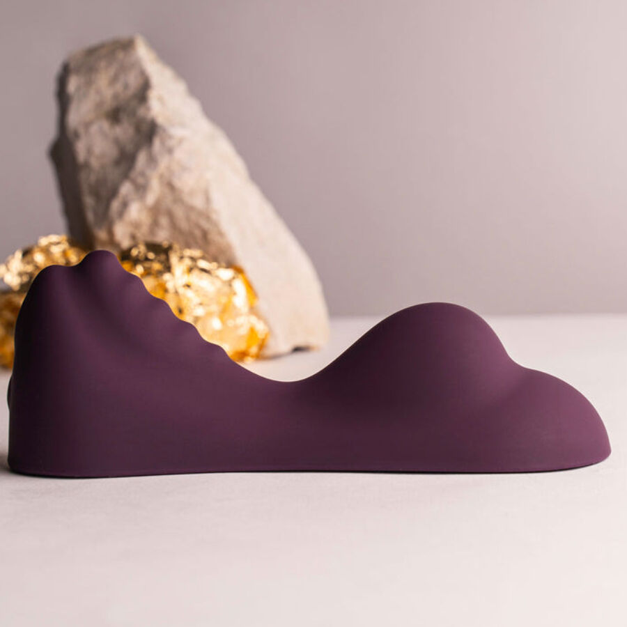ROCKS-OFF - VIBRADOR RUBY GLOW ROXO PARA SENTAR - Image 4