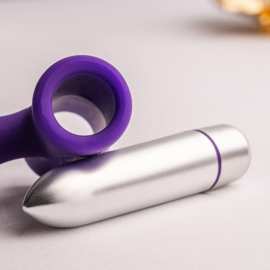 ROCKS-OFF - PETITE SENSATIONS TEAZER PLUG ANAL VIBRADOR ROXO - Image 5