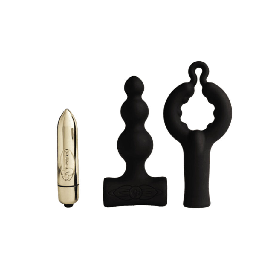 ROCKS-OFF - PETITE SENSATIONS BUBBLES PLUG ANAL VIBRADOR PRETO - Image 5