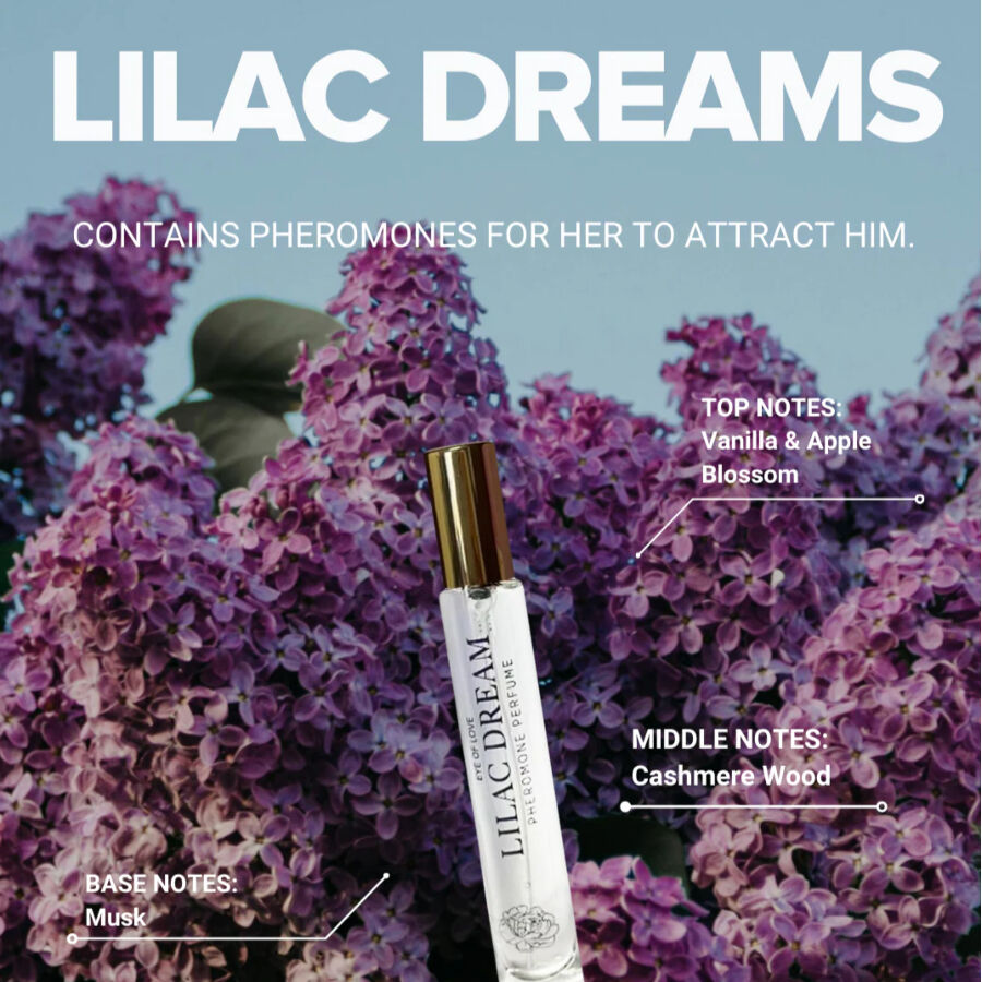 EYE OF LOVE - BLOOM FEMININO INDICA PARFUM LILAC DREAM 10 ML - Image 3