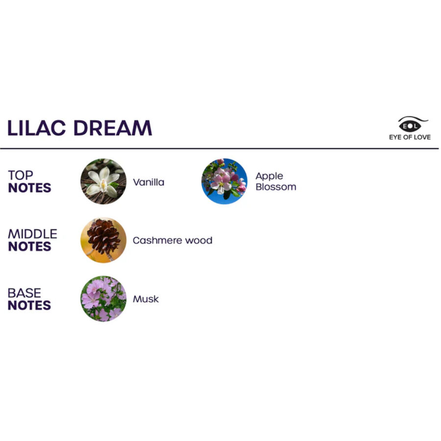 EYE OF LOVE - BLOOM SPRAY DE AMBIENTE INDICA LILAC DREAM 150 ML - Image 3