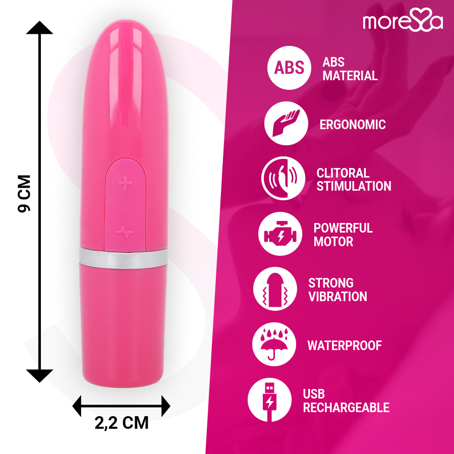 MORESSA - IVY VIBRADOR ESTIMULADOR VIAGEM ROSA - Image 4