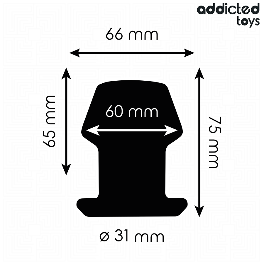 ADDICTED TOYS - PLUG ANAL EXTREMO OCO TAMANHO S 7,5 CM - Image 4