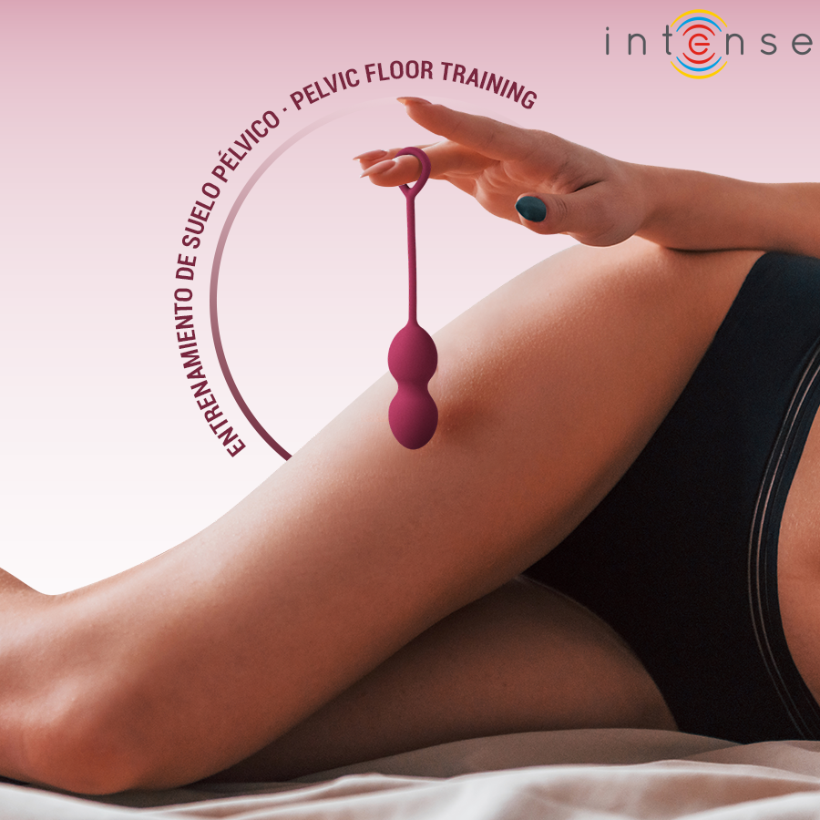 INTENSE - KIT CHARLI KEGEL BALL BURGUNDY - Image 4