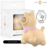 INTENSE - ESTIMULADOR TOULOUSE COM LÍNGUA ROTATIVA 360 AMARELO