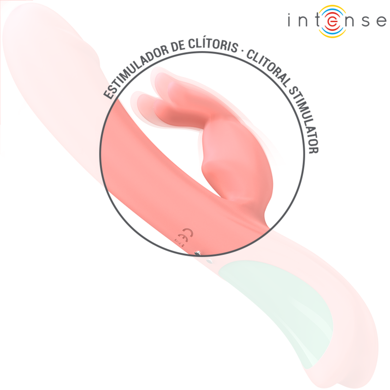INTENSE - VIBRADOR RACHEL RABBIT 5 VIBRAÇÕES ROSA - Image 5