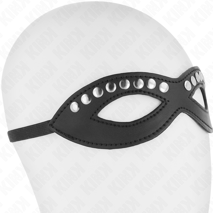 KINK - MÁSCARA DE OLHOS COM MINI REBITES MODELO 1 20,5 x 5,5 CM - Image 4