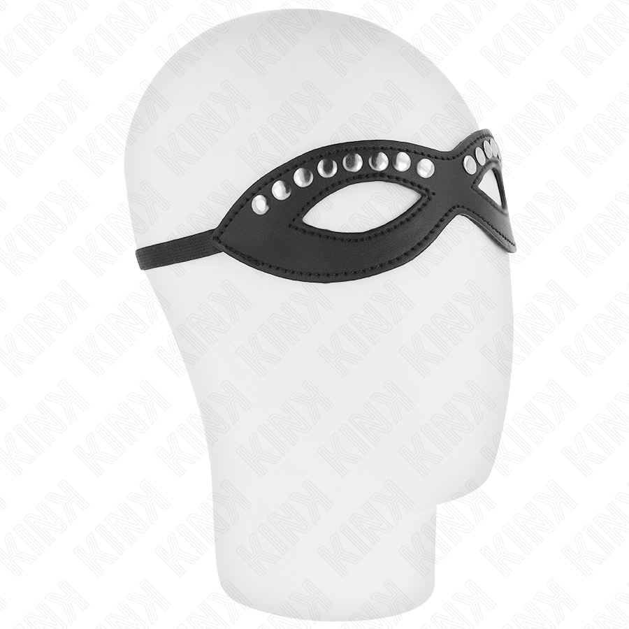 KINK - MÁSCARA DE OLHOS COM MINI REBITES MODELO 1 20,5 x 5,5 CM - Image 3