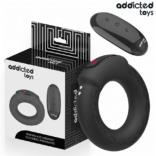 ADDICTED TOYS - ANEL PÊNICO VIBRANTE COM EFEITO DE AQUECIMENTO E CONTROLE REMOTO