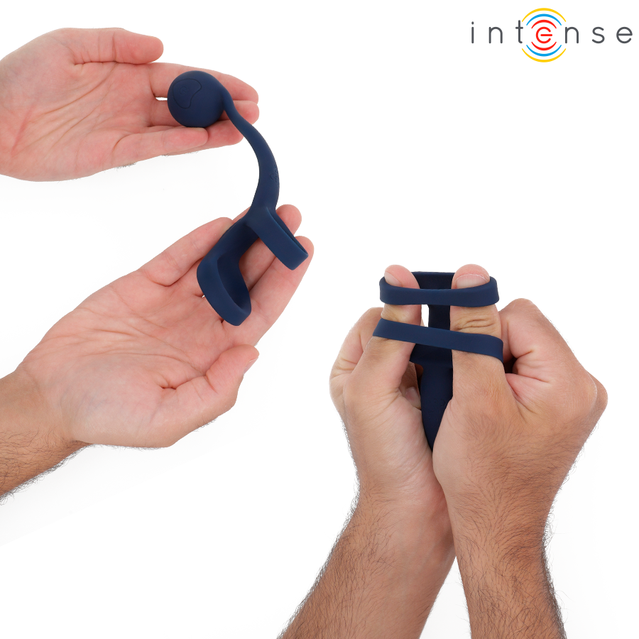 INTENSE - ANEL PENIANO TYSON COM BOLA VIBRATÓRIA Ø 3,2 CM - Image 3