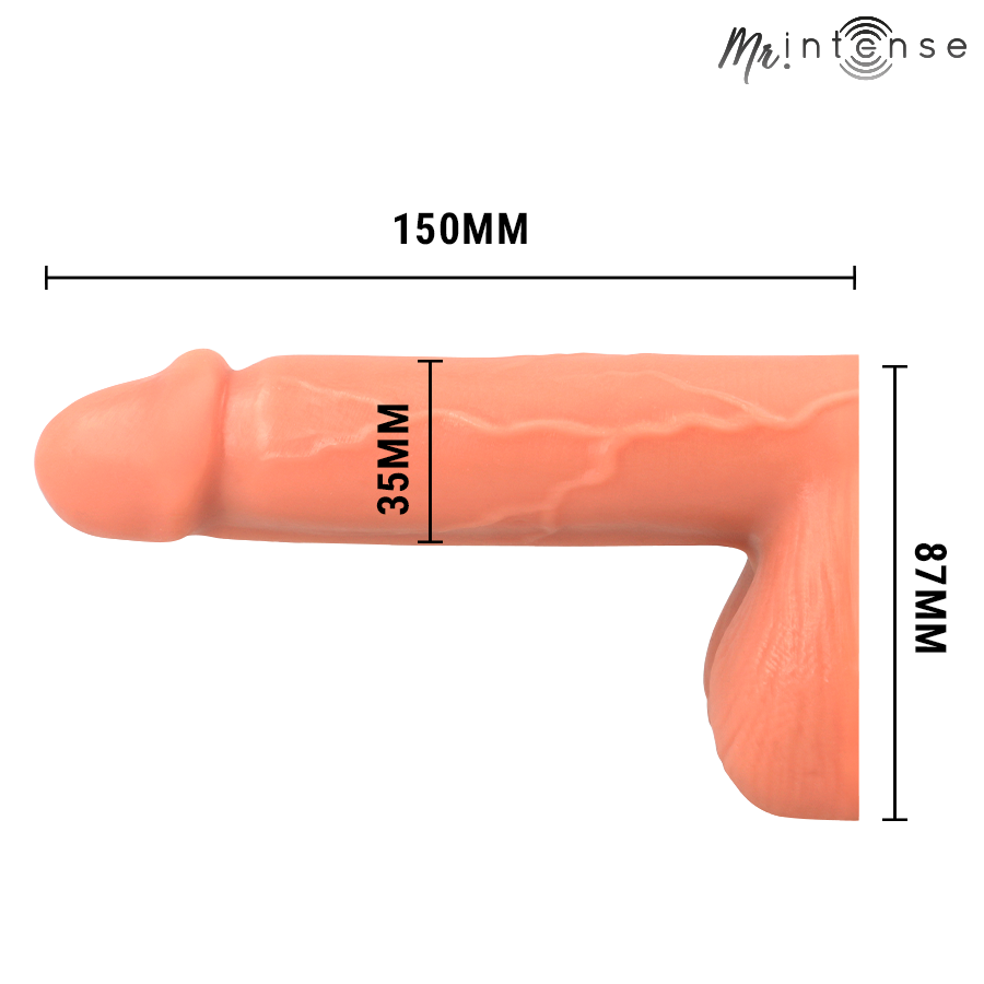 MR INTENSE - PÊNIS FLEXÍVEL TAMANHO M REALISTA - Image 5