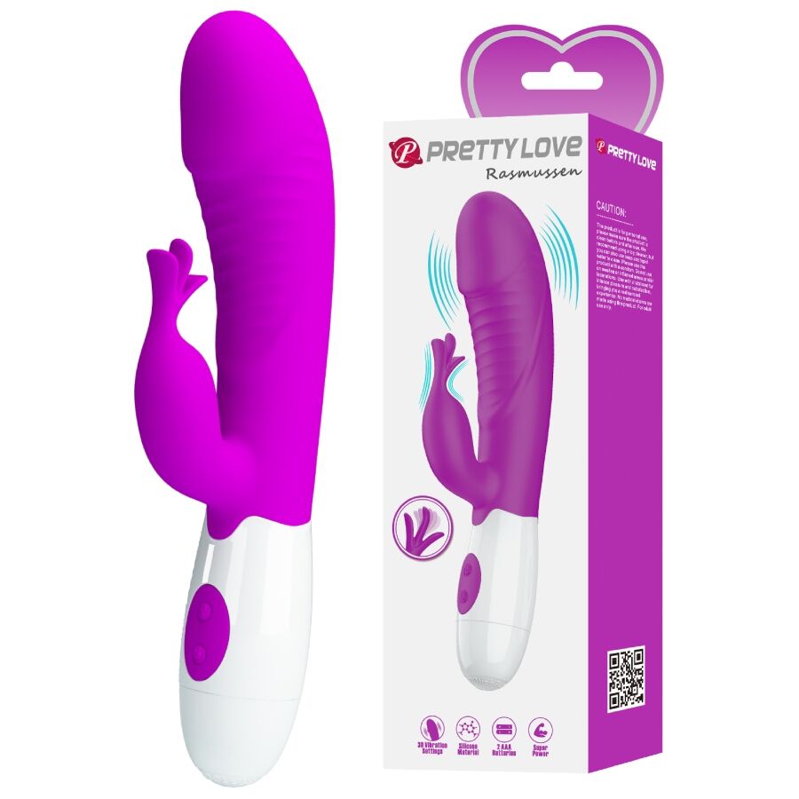 PRETTY LOVE - RASMUSSEN VIBRADOR DE PONTO G ROXO - Image 3