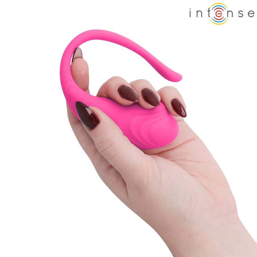 INTENSE - OVO VIBRATÓRIO ROSA OLIVIA COM CONTROLE REMOTO - Image 5
