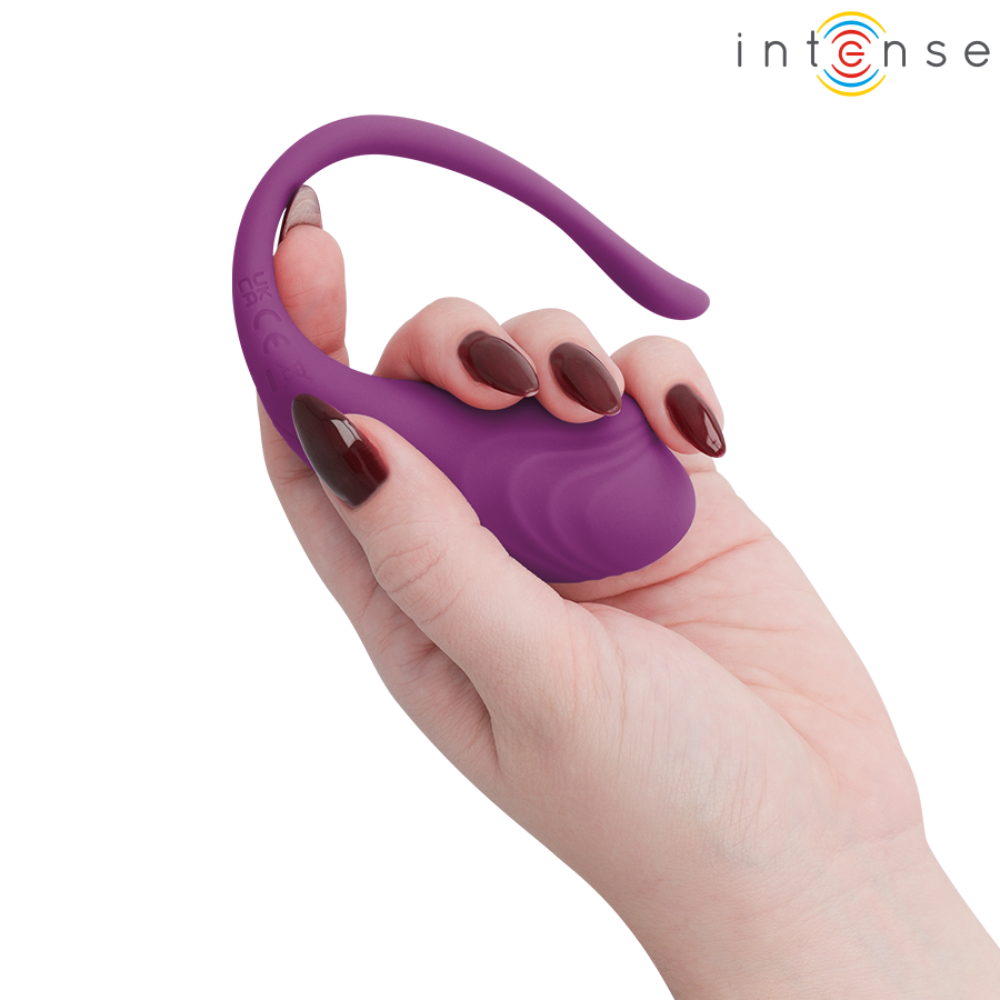 INTENSE - OVO VIBRATÓRIO ROXO OLIVIA COM CONTROLE REMOTO - Image 5