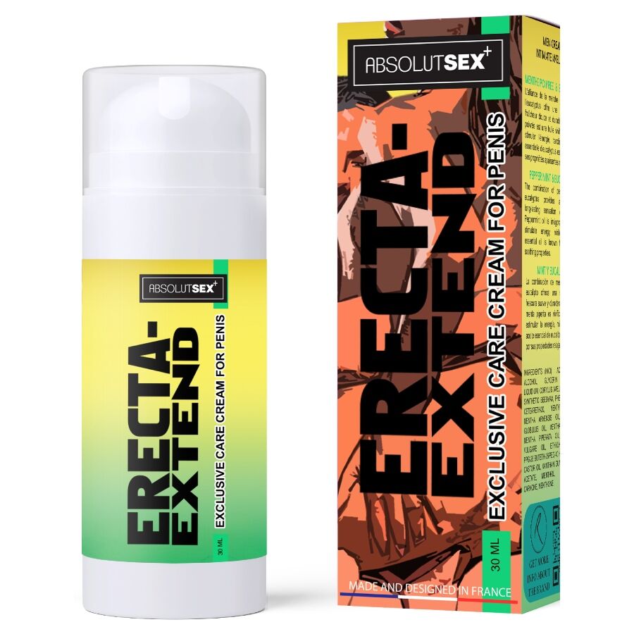 RUF - ERECTA EXTEND CREME RETARDANTE E REFRESCANTE 40ML
