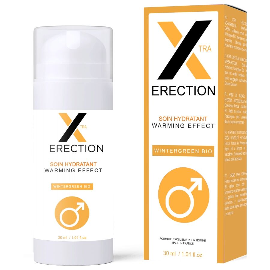 RUF - X ERECTION EFEITO CALOR CREME PARA EREÇÃO 30 ML