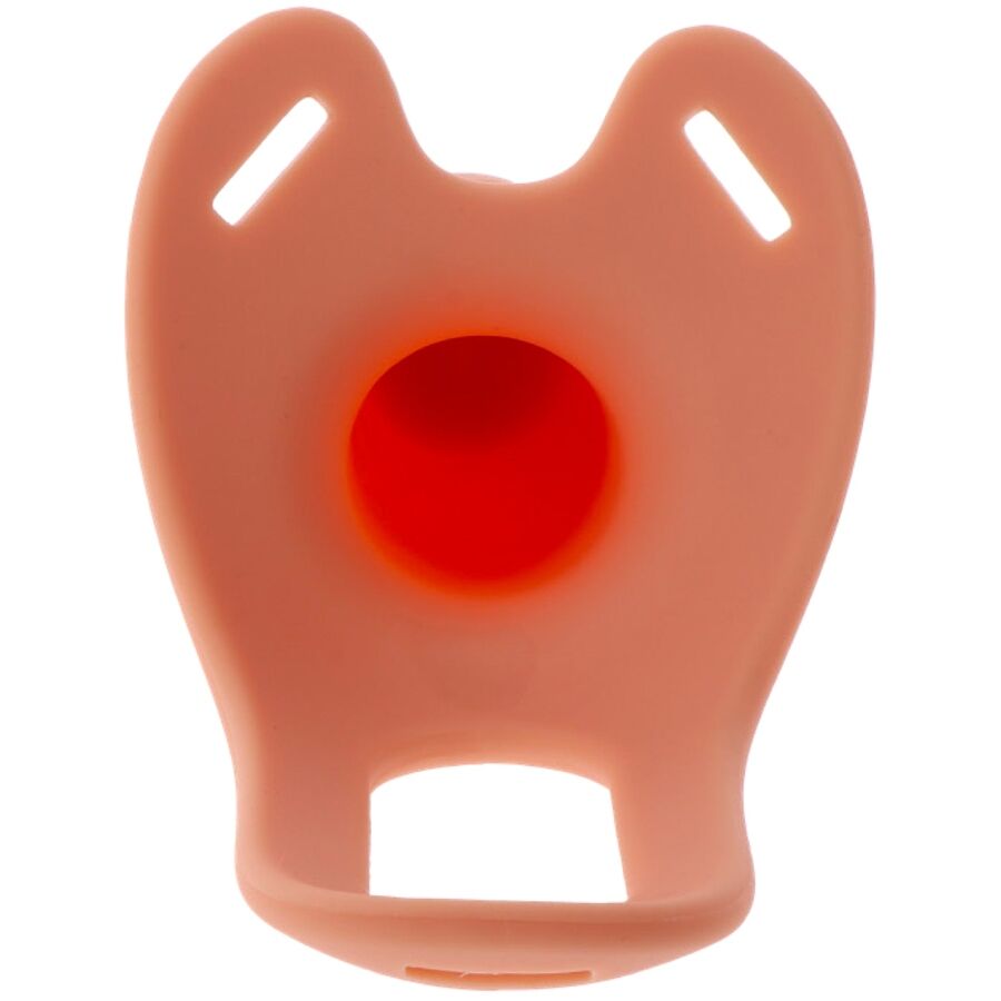 HIDDEN DESIRE - INFERNO MANGA PENIANA DE SILICONE COM STRAP-ON 18 CM - Image 5