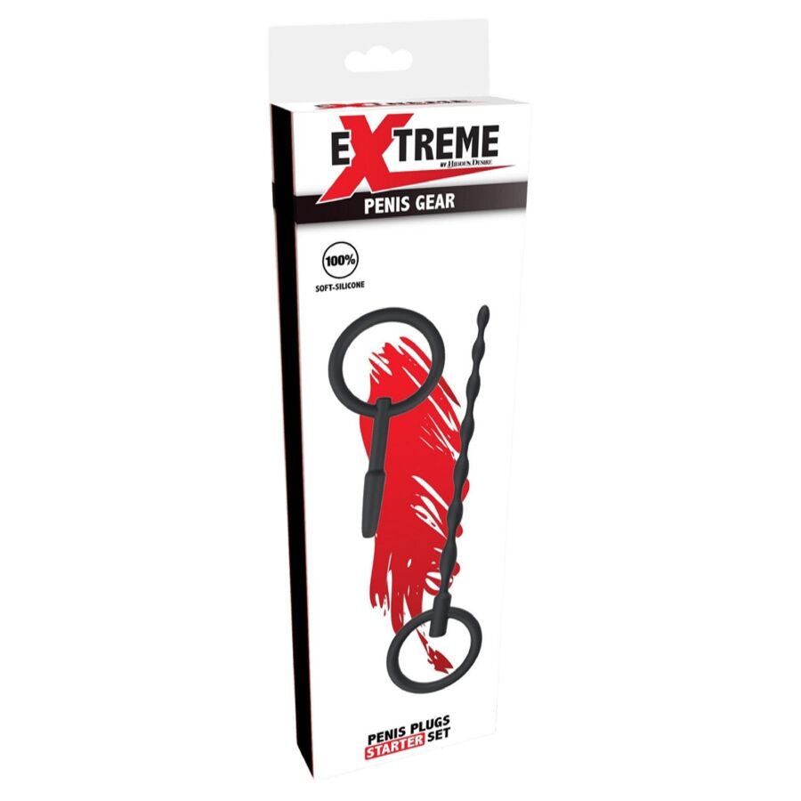 HIDDEN DESIRE - EXTREME STARTER CONJUNTO DE PLUGS URETRAIS 2 UNIDADES - Image 5