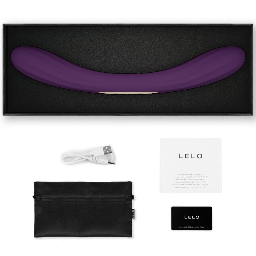 LELO - BOOMERANG VIBRADOR DE DUAS PONTAS ROXO - Image 3