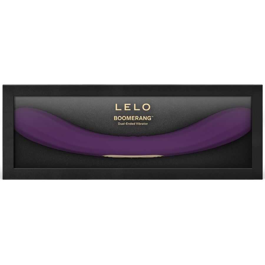 LELO - BOOMERANG VIBRADOR DE DUAS PONTAS ROXO - Image 4